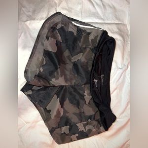 Althleta Camo Running Shorts Size Small